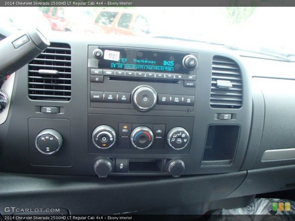 Ebony Interior Controls for the 2014 Chevrolet Silverado 2500HD LT Regular Cab 4x4 #82758148