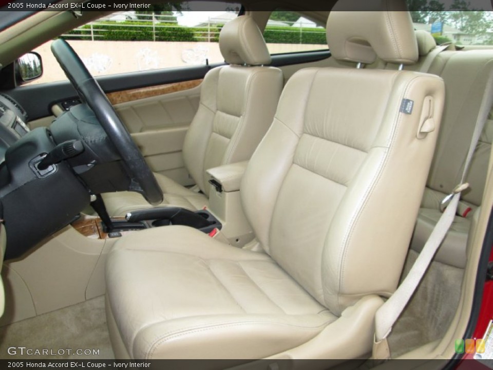 Ivory Interior Photo for the 2005 Honda Accord EX-L Coupe #82758749