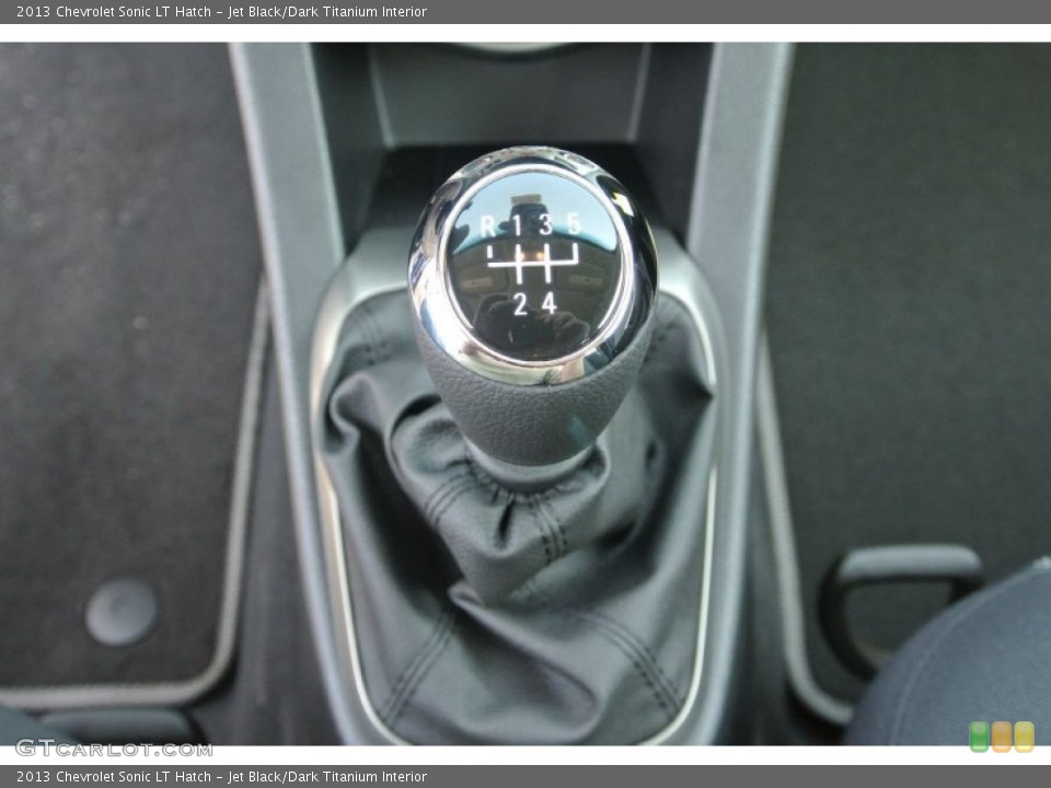 Jet Black/Dark Titanium Interior Transmission for the 2013 Chevrolet Sonic LT Hatch #82759113