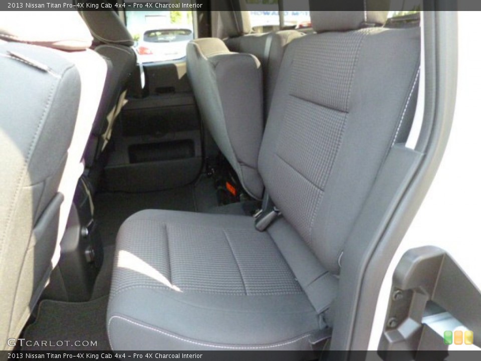 Pro 4X Charcoal Interior Rear Seat for the 2013 Nissan Titan Pro-4X King Cab 4x4 #82766768