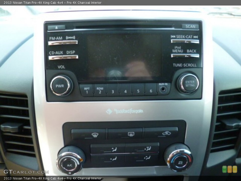 Pro 4X Charcoal Interior Controls for the 2013 Nissan Titan Pro-4X King Cab 4x4 #82766863