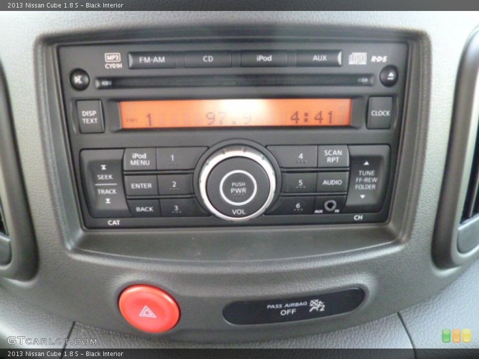 Black Interior Controls for the 2013 Nissan Cube 1.8 S #82767378