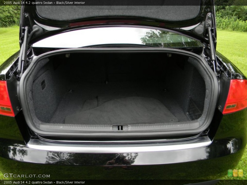 Black/Silver Interior Trunk for the 2005 Audi S4 4.2 quattro Sedan #82767582