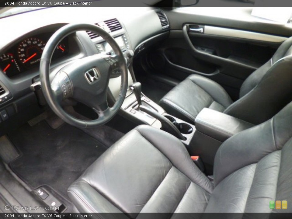 Black Interior Photo for the 2004 Honda Accord EX V6 Coupe #82768720