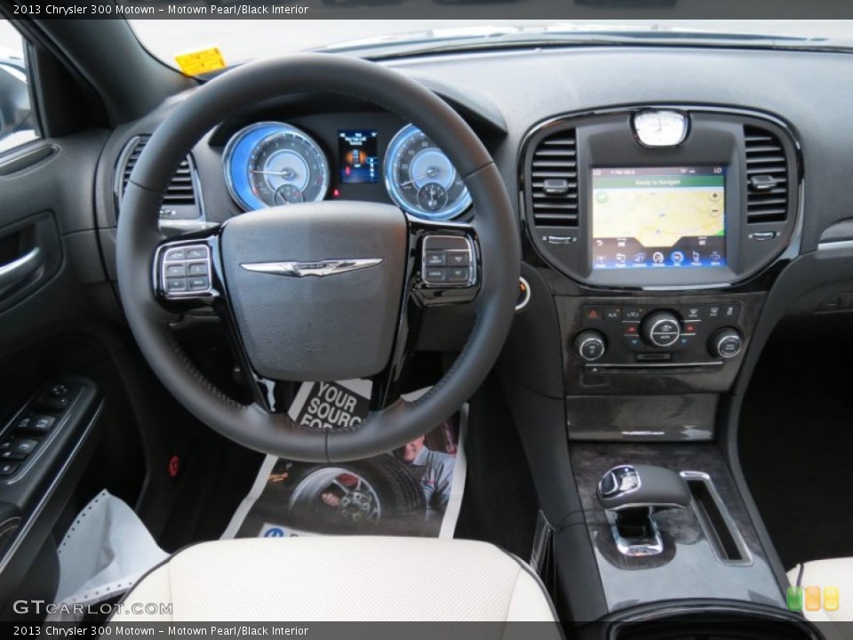 Motown Pearl/Black Interior Dashboard for the 2013 Chrysler 300 Motown #82771659