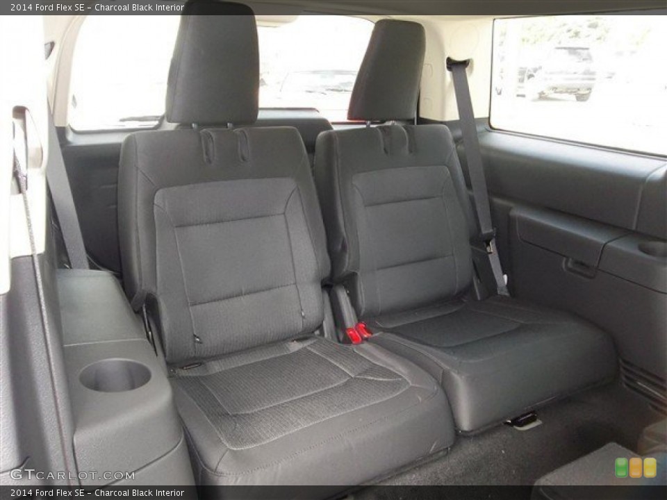 Charcoal Black Interior Rear Seat for the 2014 Ford Flex SE #82772643