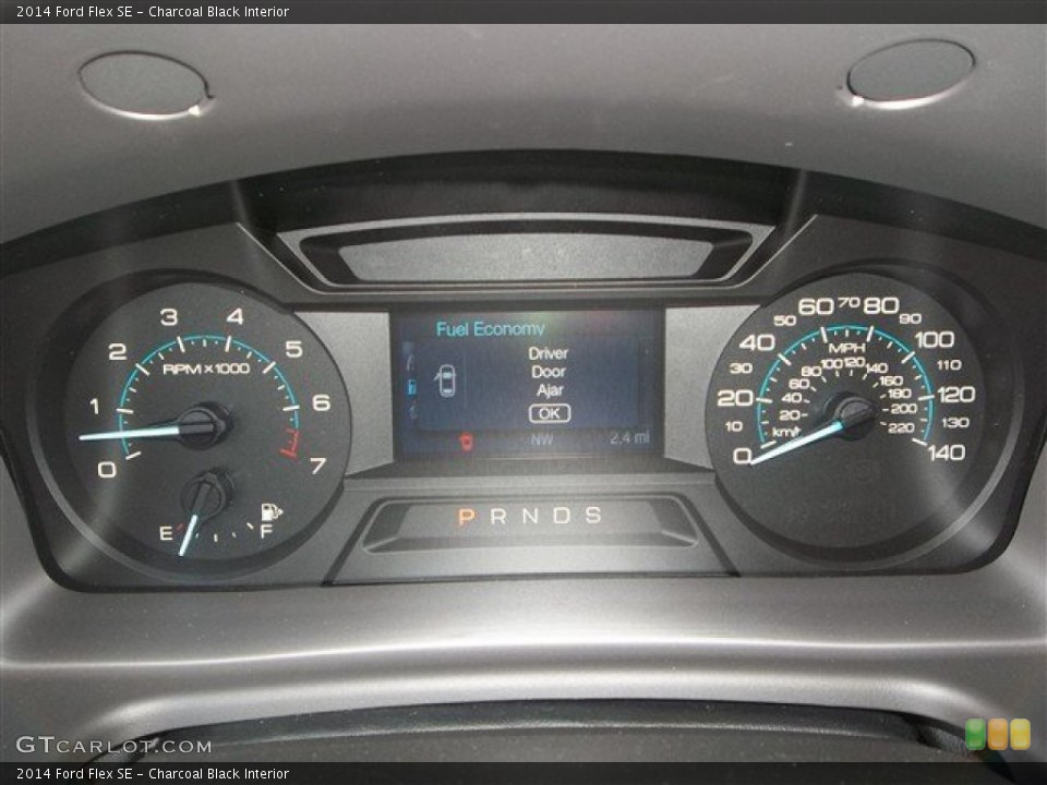 Charcoal Black Interior Gauges for the 2014 Ford Flex SE #82772866