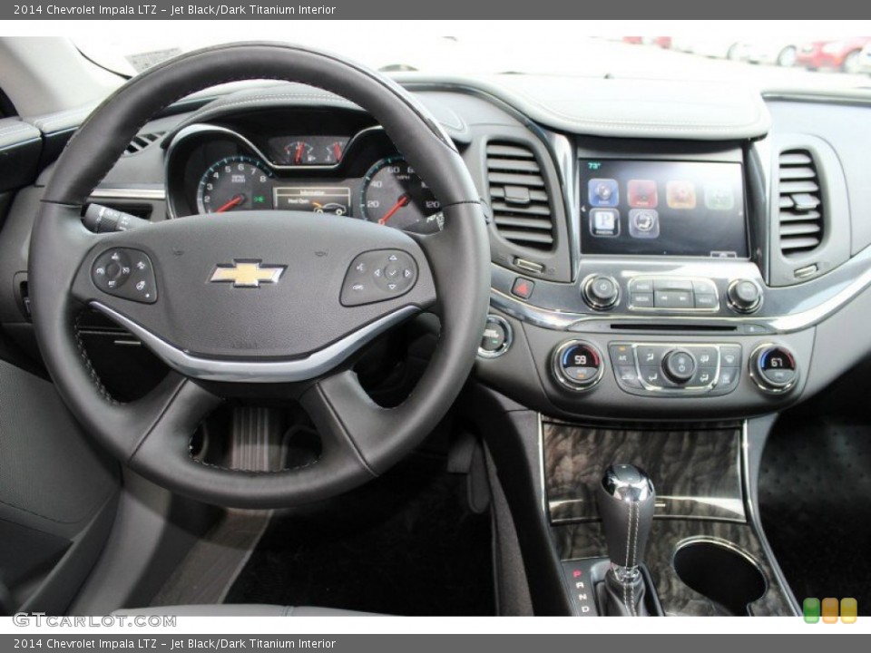 Jet Black/Dark Titanium Interior Dashboard for the 2014 Chevrolet Impala LTZ #82774417
