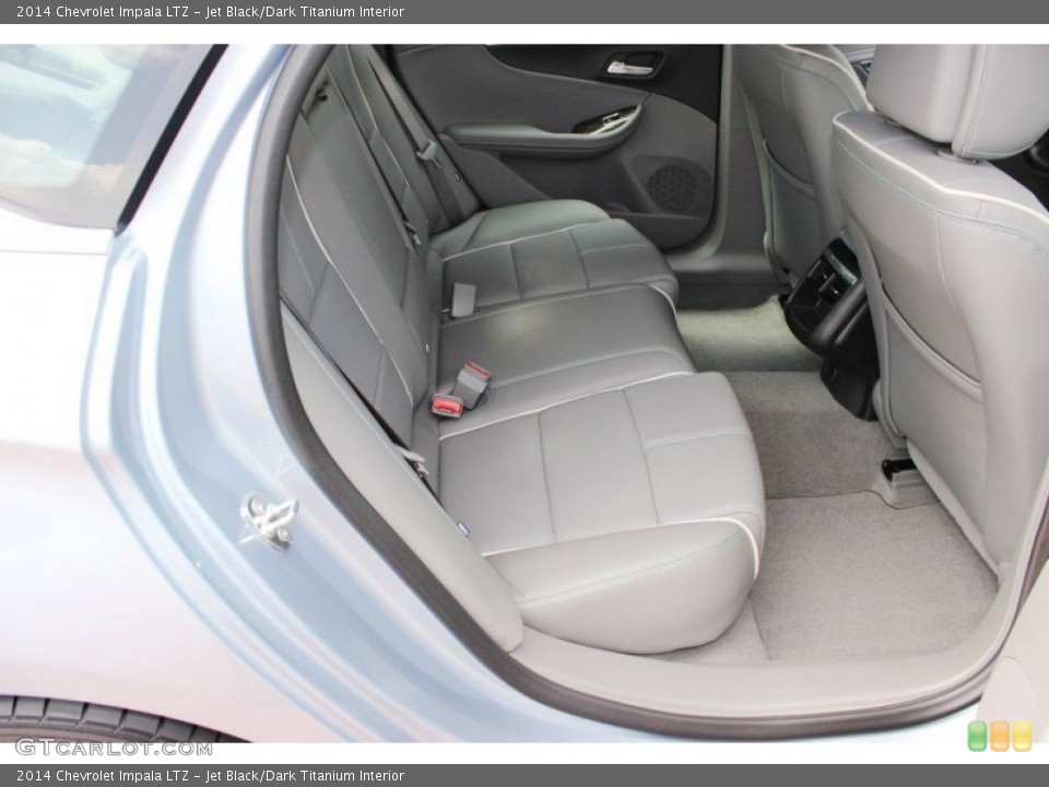 Jet Black/Dark Titanium Interior Rear Seat for the 2014 Chevrolet Impala LTZ #82774736