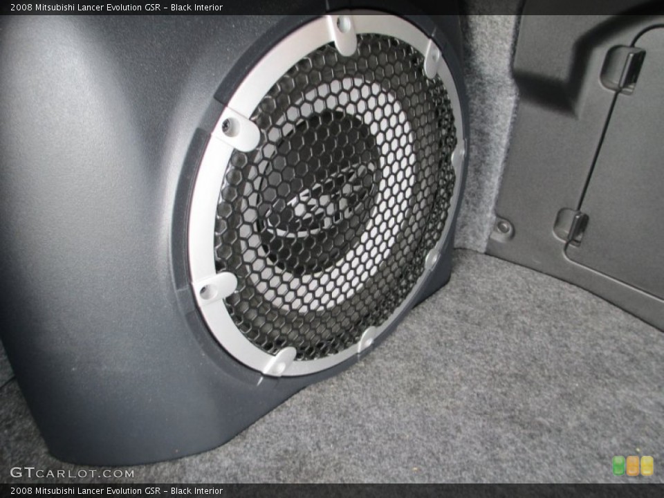 Black Interior Audio System for the 2008 Mitsubishi Lancer Evolution GSR #82777476