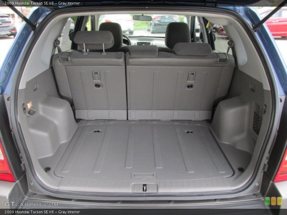 Gray Interior Trunk for the 2009 Hyundai Tucson SE V6 #82777738