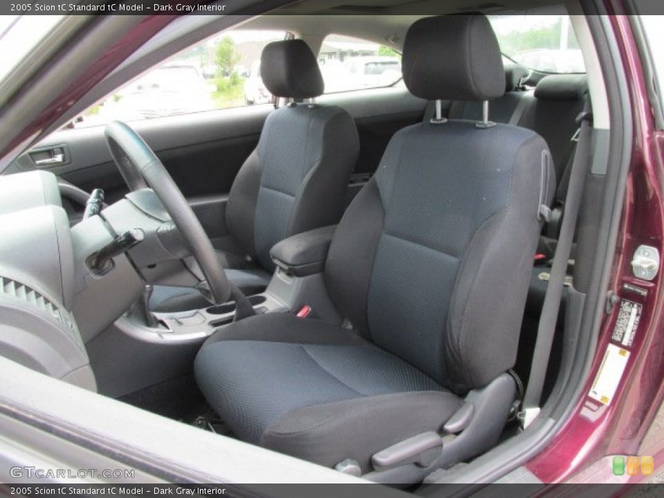 Dark Gray Interior Front Seat for the 2005 Scion tC  #82779120