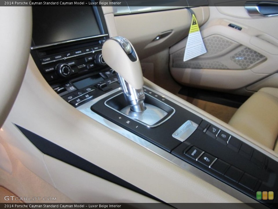 Luxor Beige Interior Transmission for the 2014 Porsche Cayman  #82779705