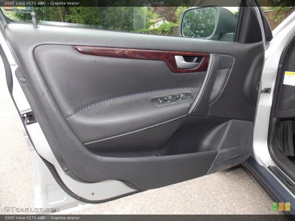 Graphite Interior Door Panel for the 2005 Volvo XC70 AWD #82780363