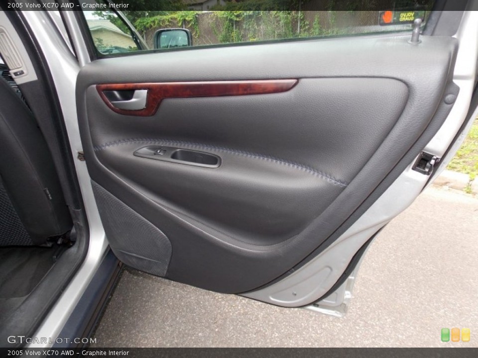 Graphite Interior Door Panel for the 2005 Volvo XC70 AWD #82780565
