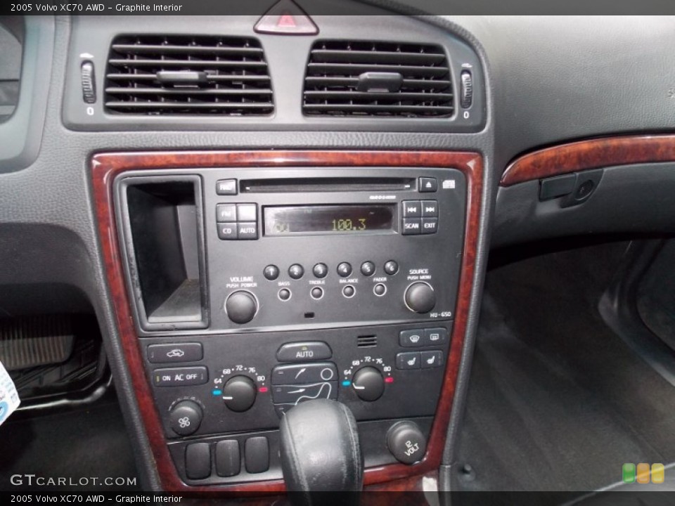 Graphite Interior Controls for the 2005 Volvo XC70 AWD #82780728
