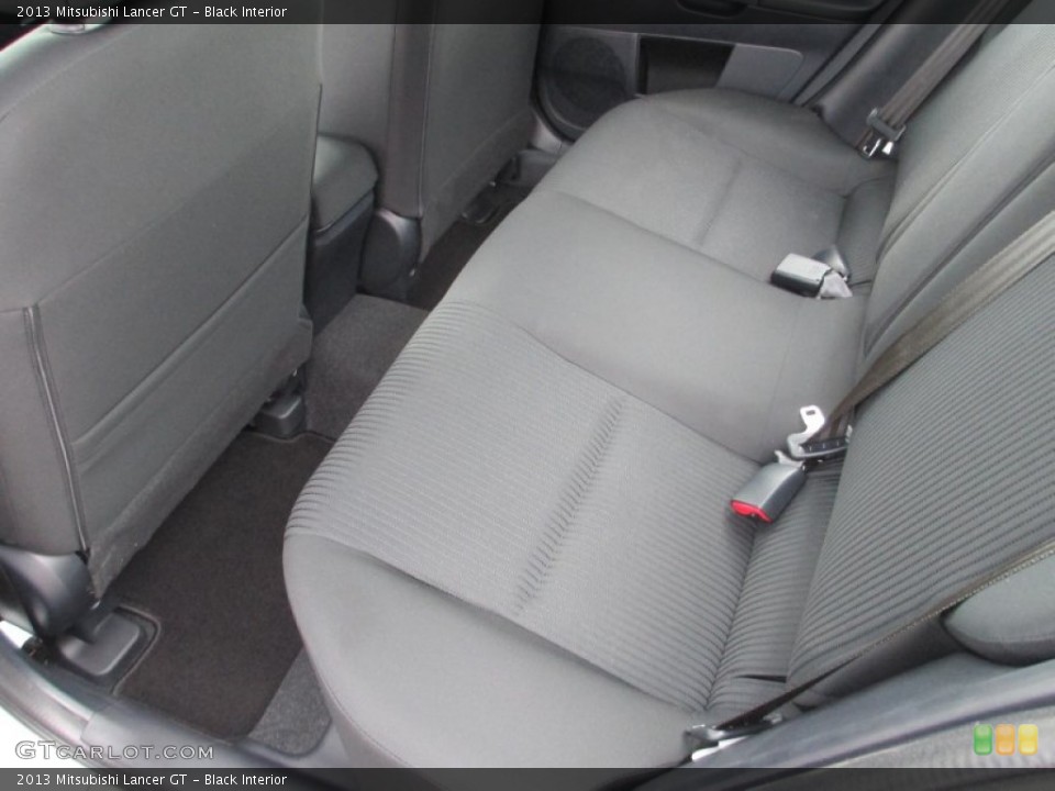 Black Interior Rear Seat for the 2013 Mitsubishi Lancer GT #82781655