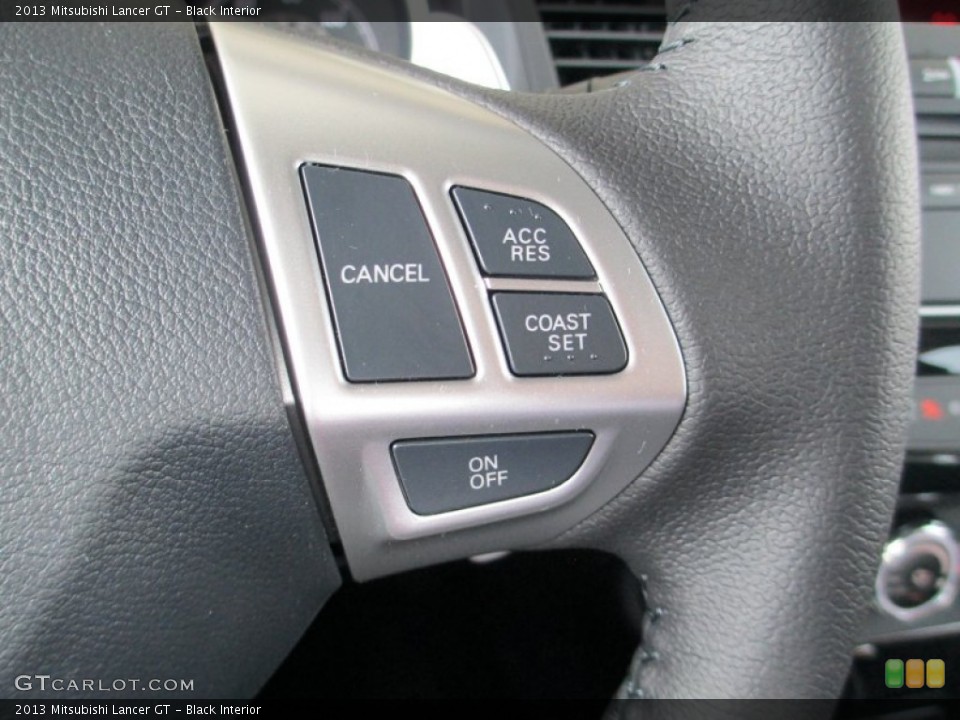 Black Interior Controls for the 2013 Mitsubishi Lancer GT #82781727