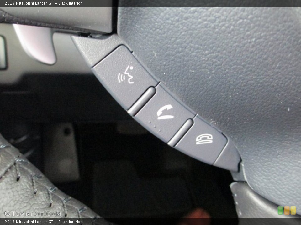 Black Interior Controls for the 2013 Mitsubishi Lancer GT #82781745