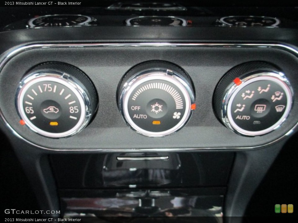 Black Interior Controls for the 2013 Mitsubishi Lancer GT #82781835