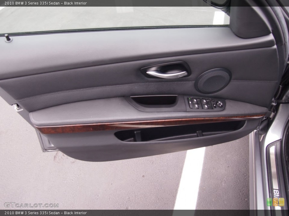 Black Interior Door Panel for the 2010 BMW 3 Series 335i Sedan #82782254