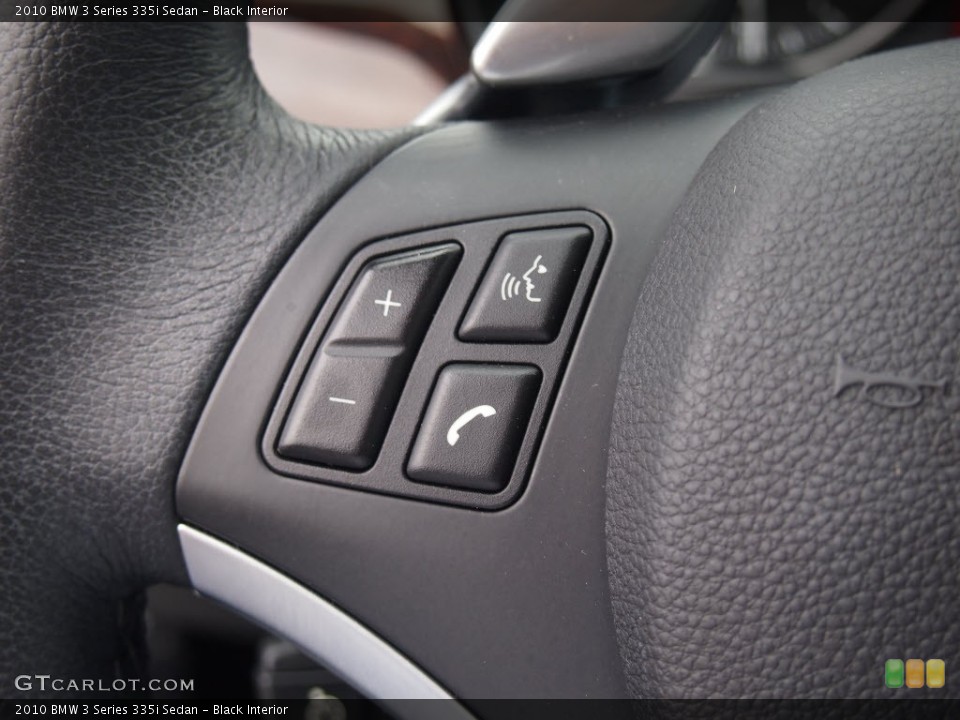 Black Interior Controls for the 2010 BMW 3 Series 335i Sedan #82782303