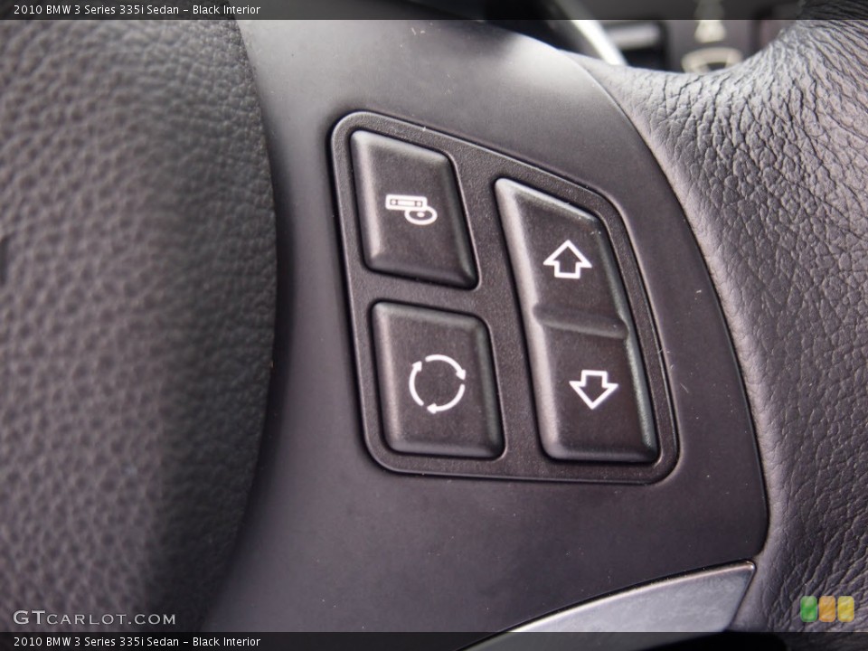 Black Interior Controls for the 2010 BMW 3 Series 335i Sedan #82782316