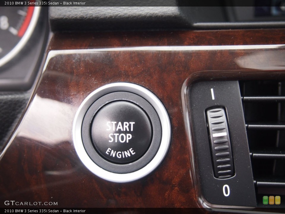 Black Interior Controls for the 2010 BMW 3 Series 335i Sedan #82782398
