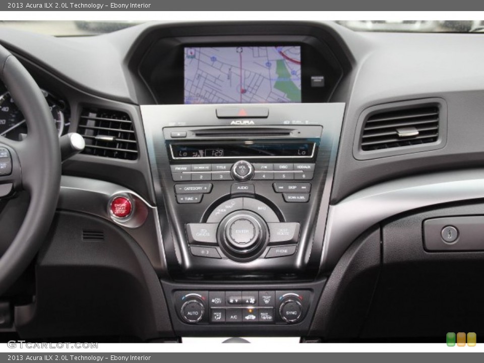 Ebony Interior Controls for the 2013 Acura ILX 2.0L Technology #82782444