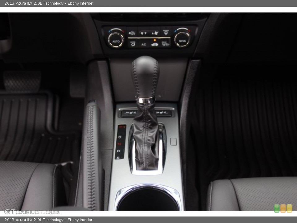 Ebony Interior Transmission for the 2013 Acura ILX 2.0L Technology #82782455