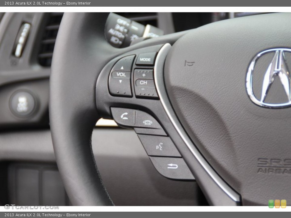 Ebony Interior Controls for the 2013 Acura ILX 2.0L Technology #82782484