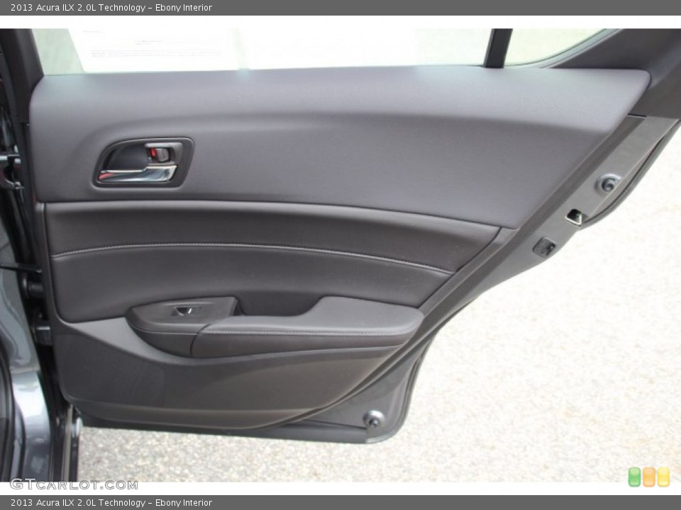 Ebony Interior Door Panel for the 2013 Acura ILX 2.0L Technology #82782556