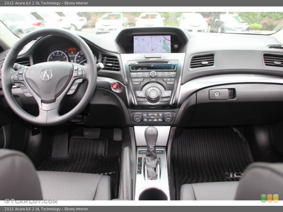 Ebony Interior Dashboard for the 2013 Acura ILX 2.0L Technology #82782577