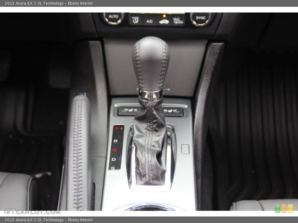 Ebony Interior Transmission for the 2013 Acura ILX 2.0L Technology #82782595