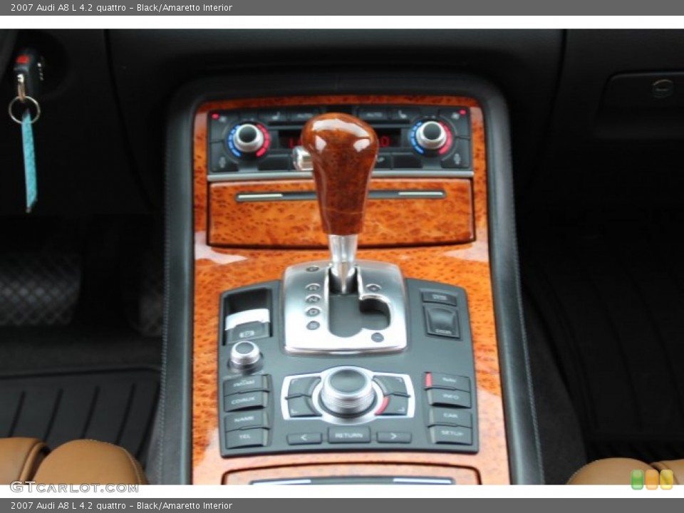 Black/Amaretto Interior Transmission for the 2007 Audi A8 L 4.2 quattro #82783333