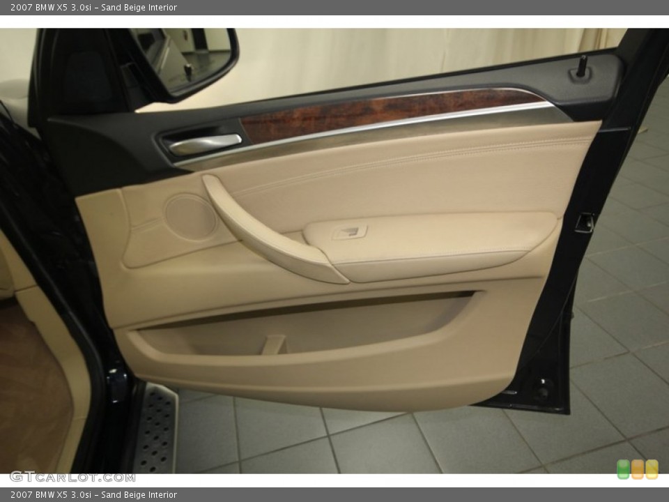 Sand Beige Interior Door Panel for the 2007 BMW X5 3.0si #82783771