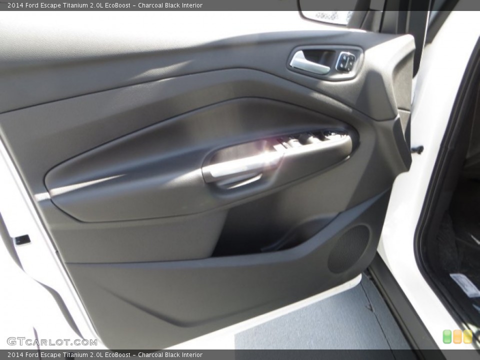 Charcoal Black Interior Door Panel for the 2014 Ford Escape Titanium 2.0L EcoBoost #82786657