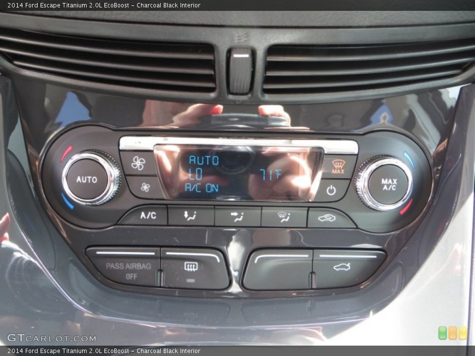 Charcoal Black Interior Controls for the 2014 Ford Escape Titanium 2.0L EcoBoost #82786720