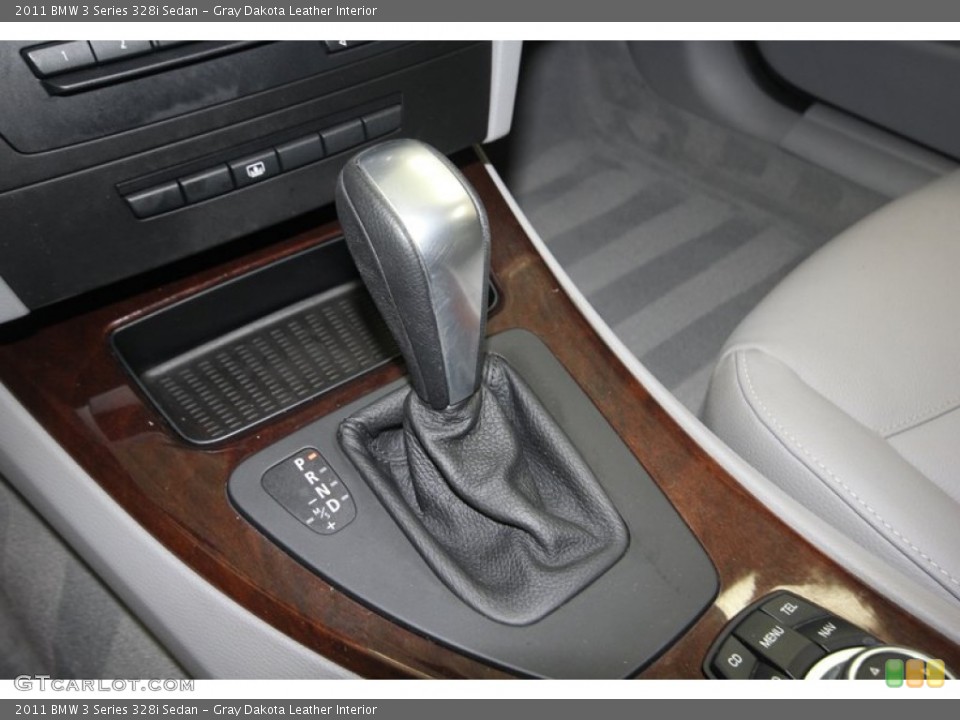 Gray Dakota Leather Interior Transmission for the 2011 BMW 3 Series 328i Sedan #82787247