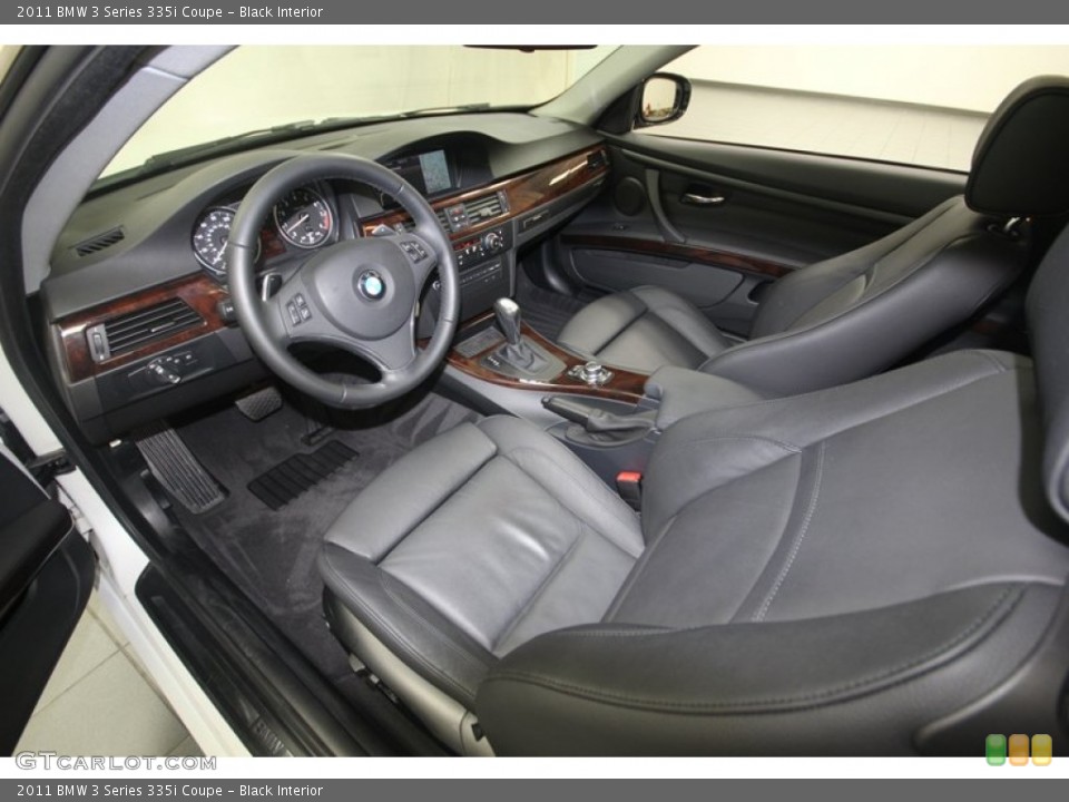 Black Interior Prime Interior for the 2011 BMW 3 Series 335i Coupe #82788190