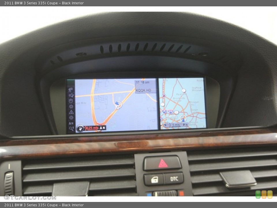 Black Interior Navigation for the 2011 BMW 3 Series 335i Coupe #82788235