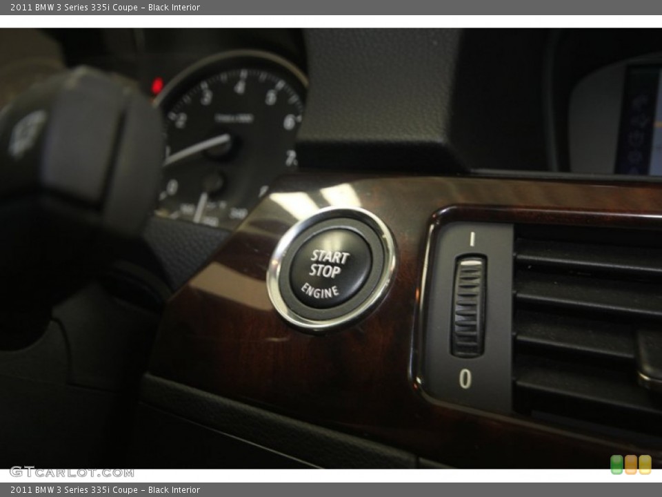 Black Interior Controls for the 2011 BMW 3 Series 335i Coupe #82788262