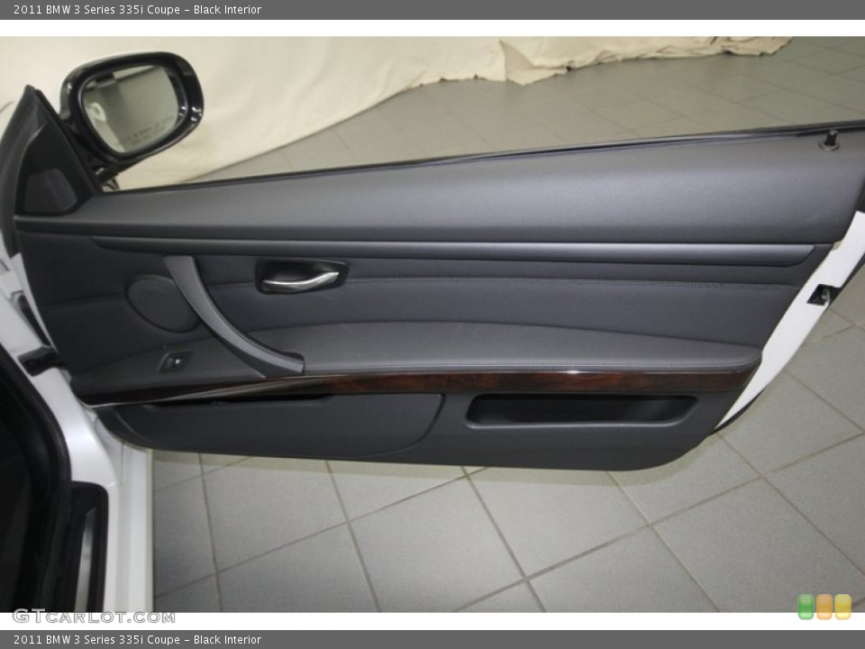 Black Interior Door Panel for the 2011 BMW 3 Series 335i Coupe #82788319