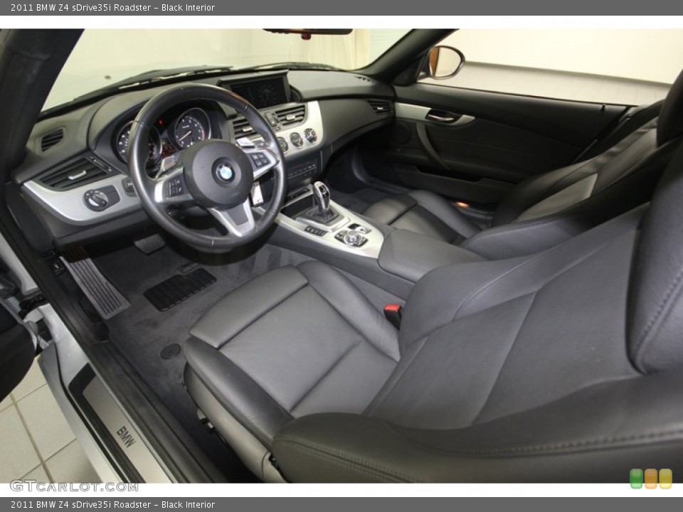 Black Interior Photo for the 2011 BMW Z4 sDrive35i Roadster #82788874