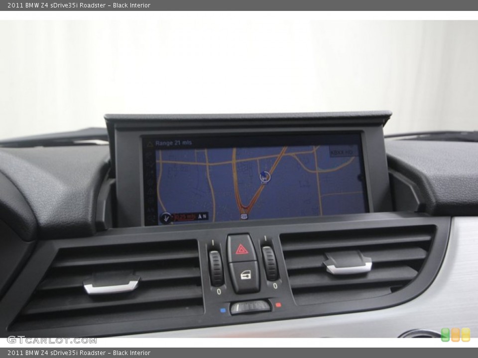 Black Interior Navigation for the 2011 BMW Z4 sDrive35i Roadster #82788928