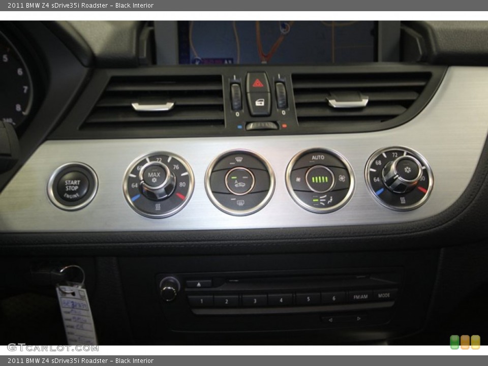 Black Interior Controls for the 2011 BMW Z4 sDrive35i Roadster #82788931