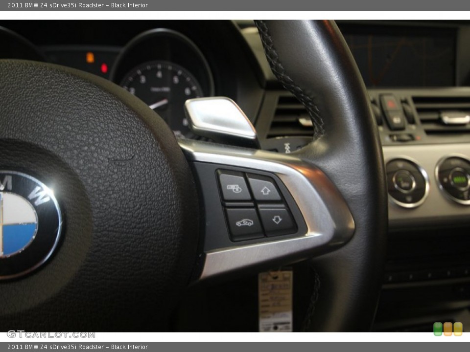 Black Interior Controls for the 2011 BMW Z4 sDrive35i Roadster #82788946