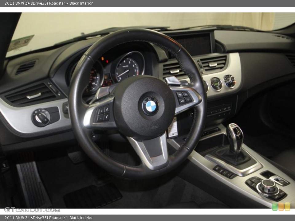 Black Interior Dashboard for the 2011 BMW Z4 sDrive35i Roadster #82788952