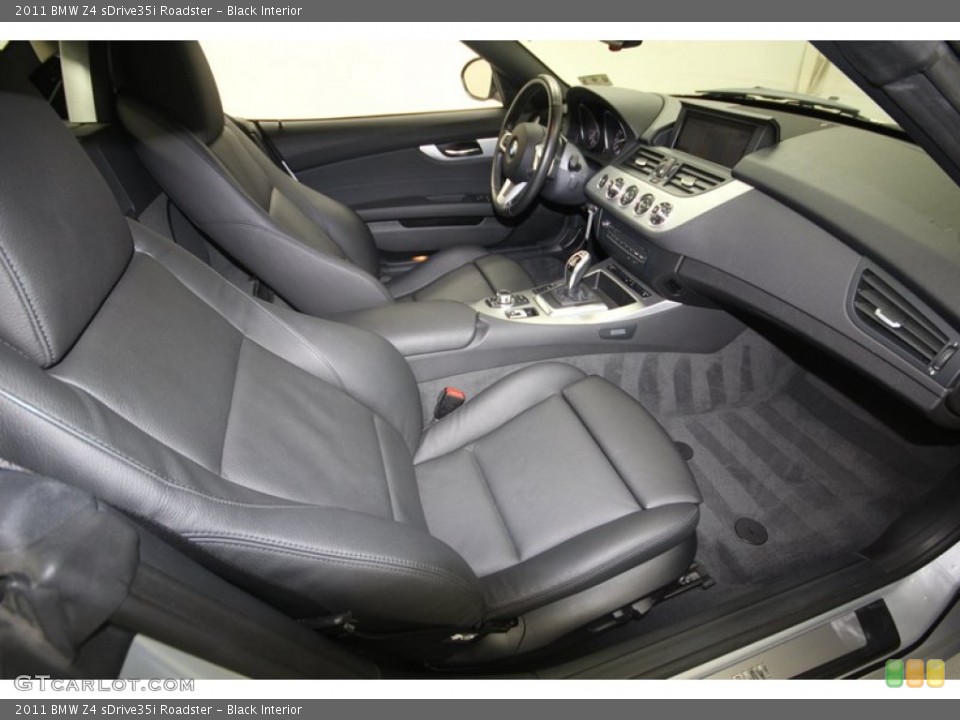 Black Interior Front Seat for the 2011 BMW Z4 sDrive35i Roadster #82788958