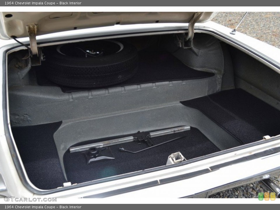 Black Interior Trunk for the 1964 Chevrolet Impala Coupe #82791684